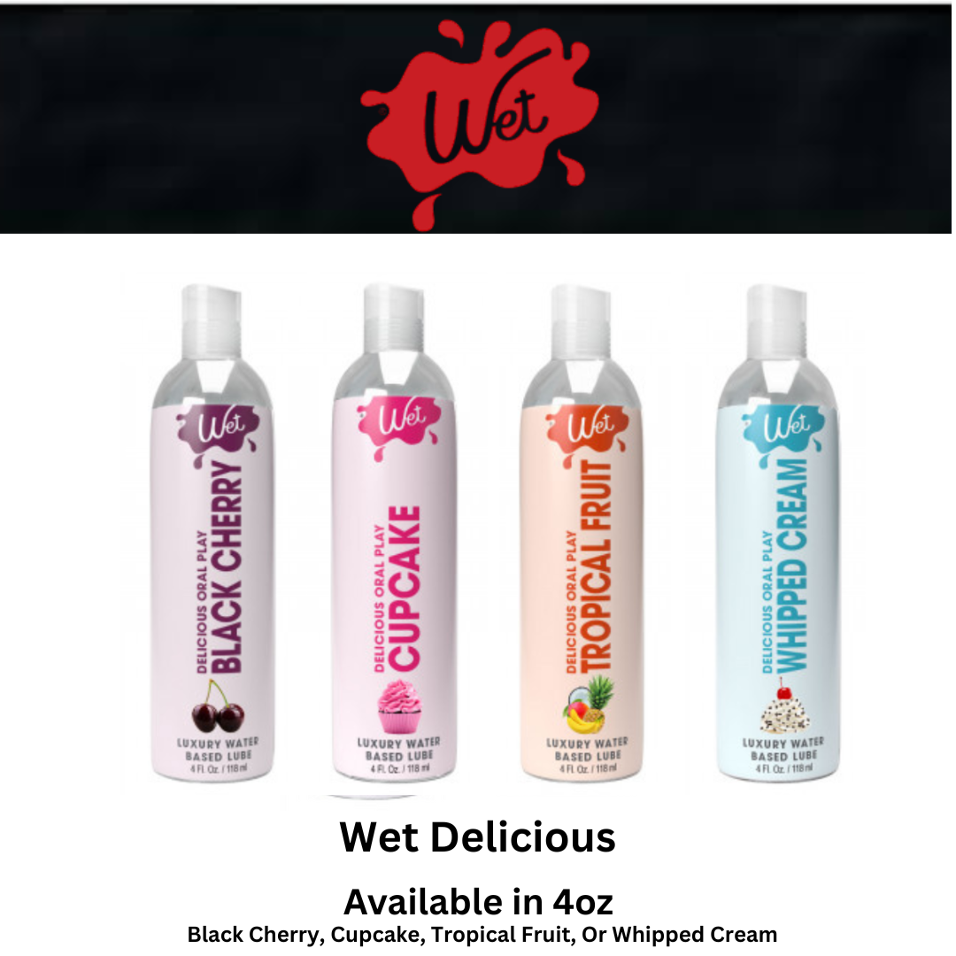 Wet Delicious Oral Play Water-based Flavored Lubricant