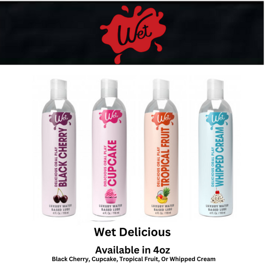 Wet Delicious Oral Play Water-based Flavored Lubricant