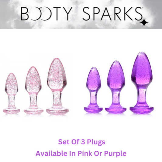 Glitter Gem Anal Plug Set