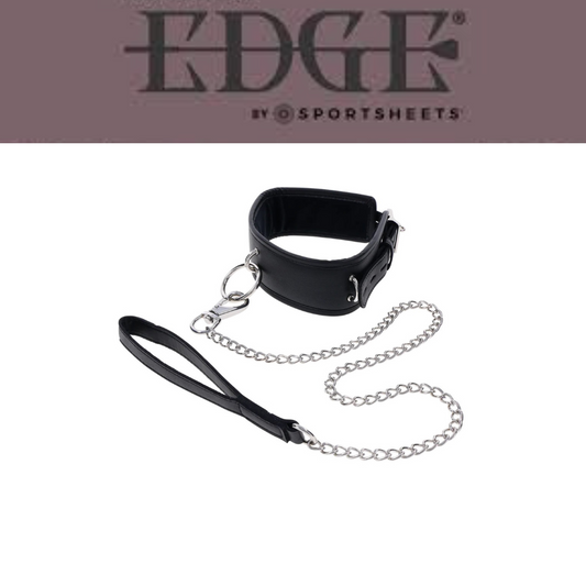 Edge Black Collar and Leash