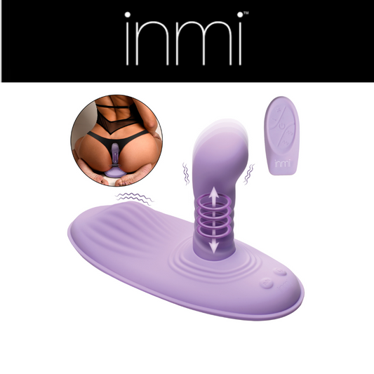 Thrust N' Grind Thrusting And Vibrating Silicone Sex Grinder