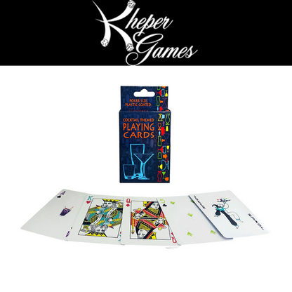 Cocktail Themed Playing Cards