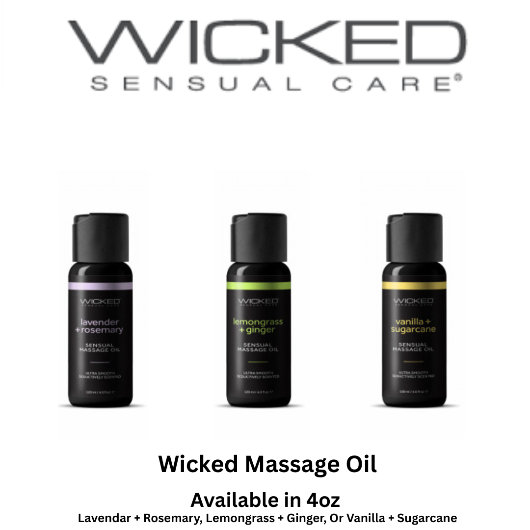 Wicked Massage Oil 4oz