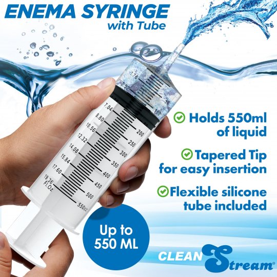 Enema Syringe With Tube