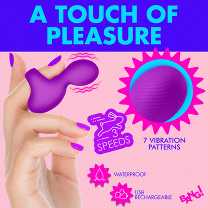 Silicone Finger Vibrator