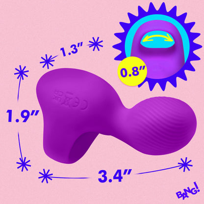 Silicone Finger Vibrator
