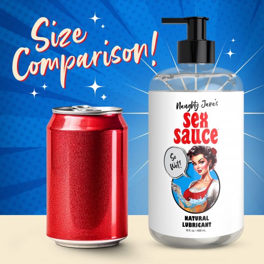 Naughty Jane's Sex Sauce Natural Water-based Lubricant