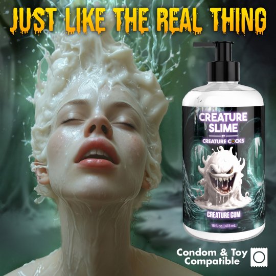 Creature Slime Creature Cum Water-based Lubricant