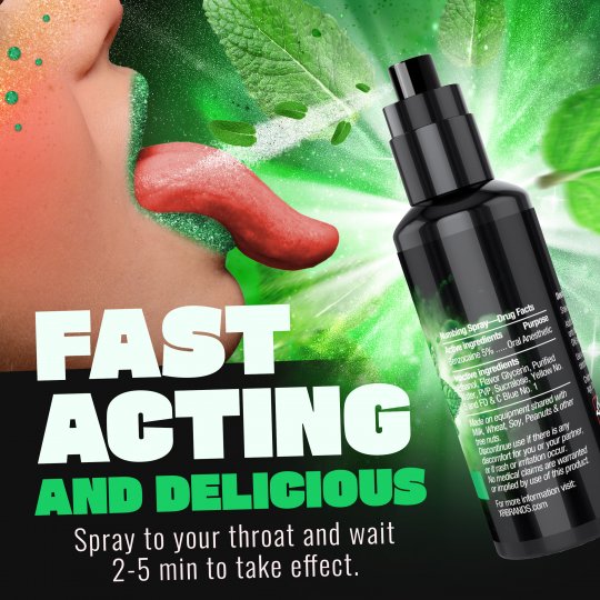 Deep Throat Numbing Spray