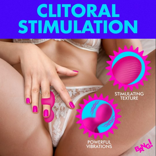 Silicone Finger Vibrator