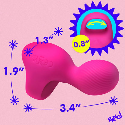 Silicone Finger Vibrator
