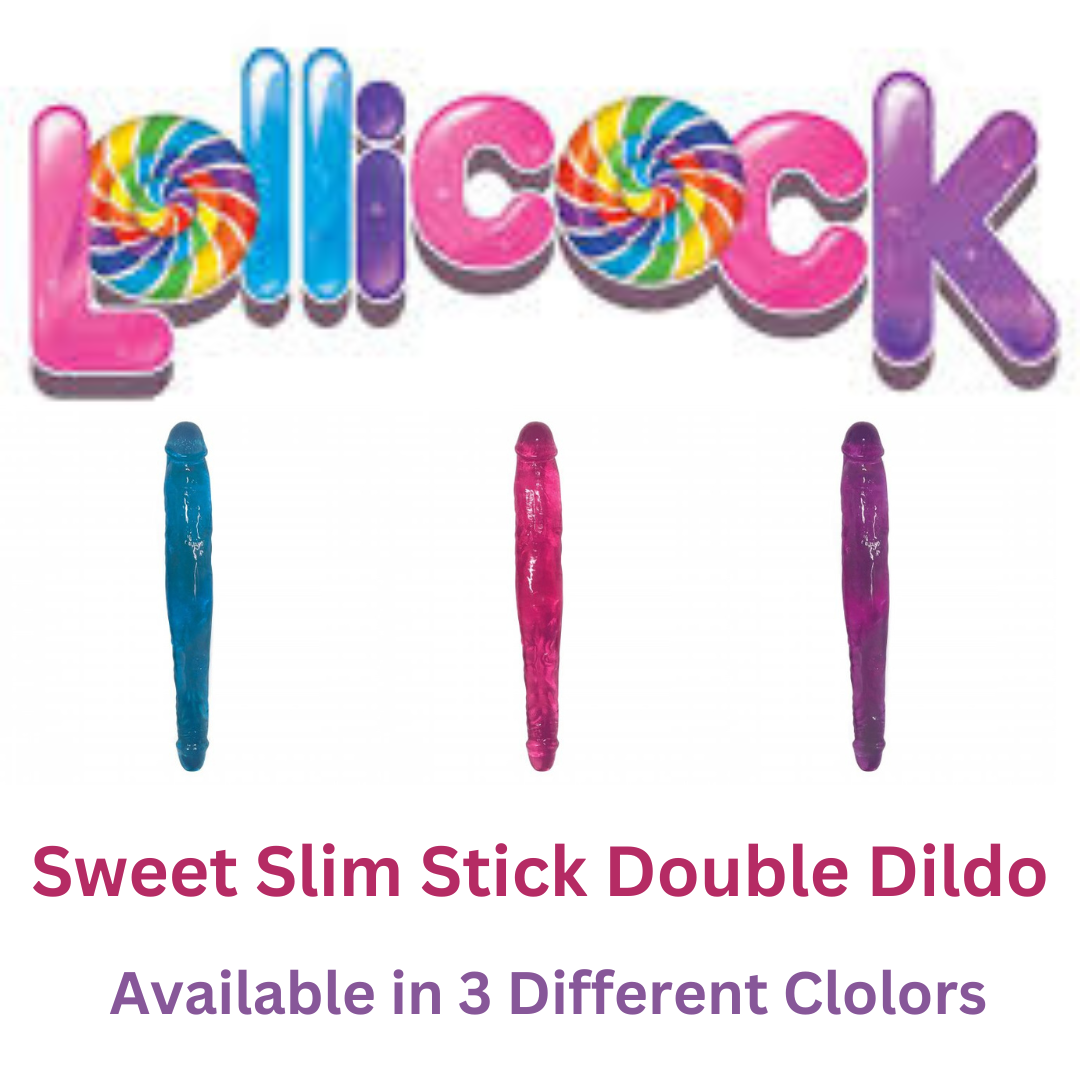 Lollicock Sweet Slim Stick Double Dildo