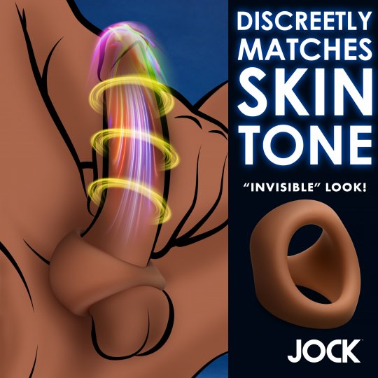 Jock Silicone Cock & Ball Ring
