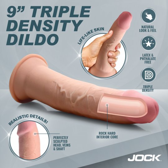 Hard-core Triple Density Dildo