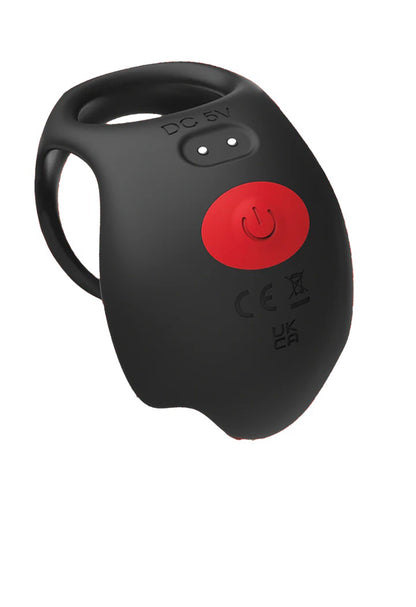 Red Dot Vibrating Cock Ring V3 With Remote