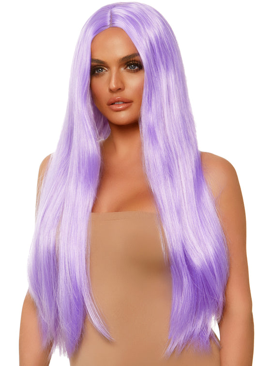 33 inch Long Center Part Straight Wig