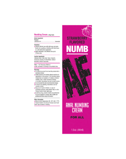 Numb Af Anal Desensitizer