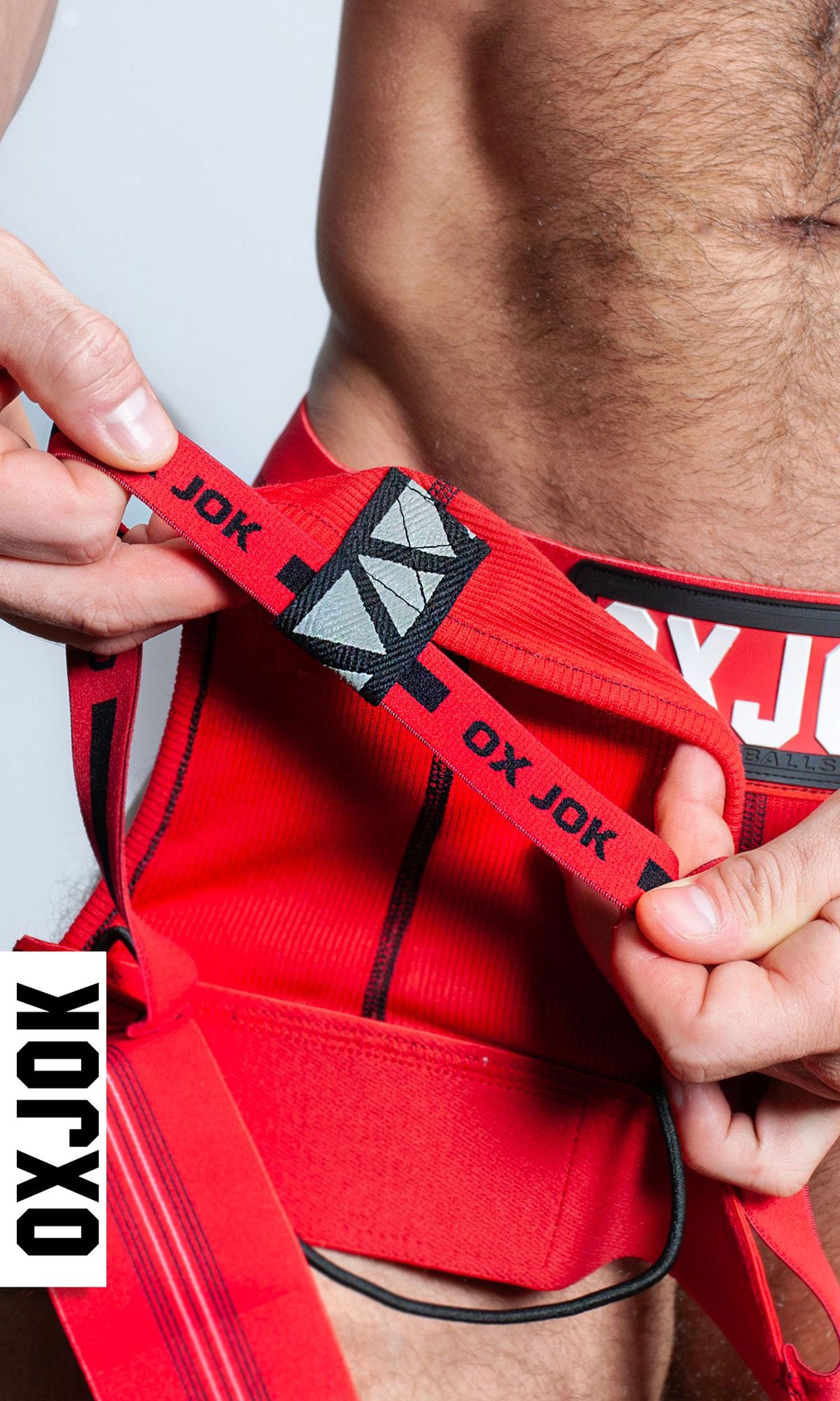 Slingjock Upthrust Slider-Red Hot Strap Jock