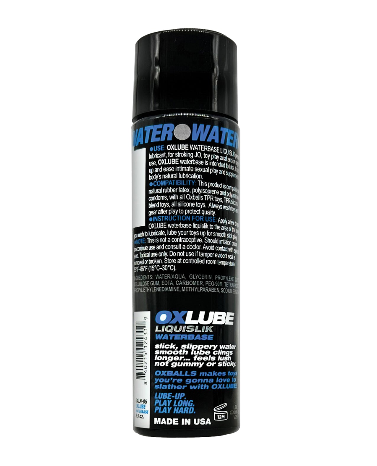 Oxlube Water-based Lubricant