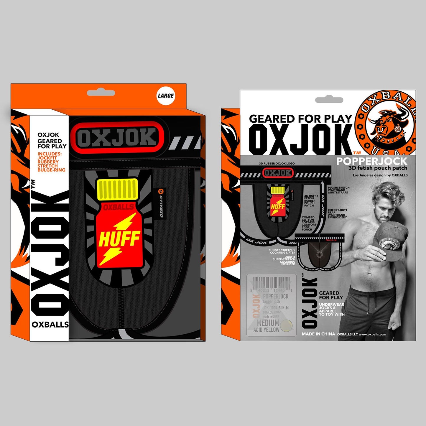 Popperjock 3d Rubber Patch Pouch