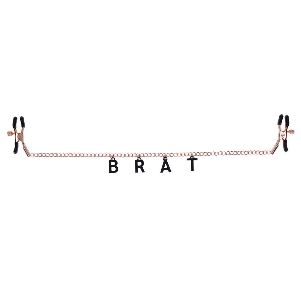 Brat Charmed Nipple Clamps