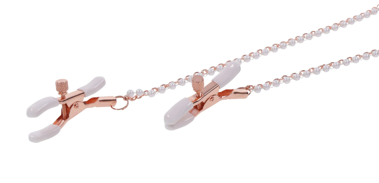 Peaches ‘N CreaMe Collar With Nipple Clamps