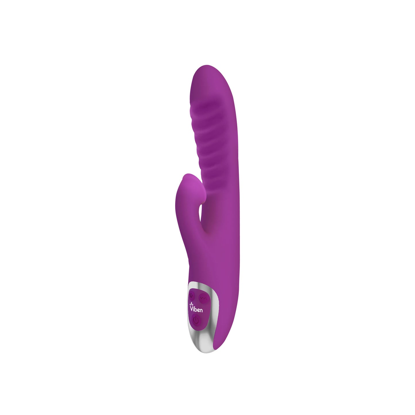 Frenzy Rabbit Vibe With Clitoral Suction