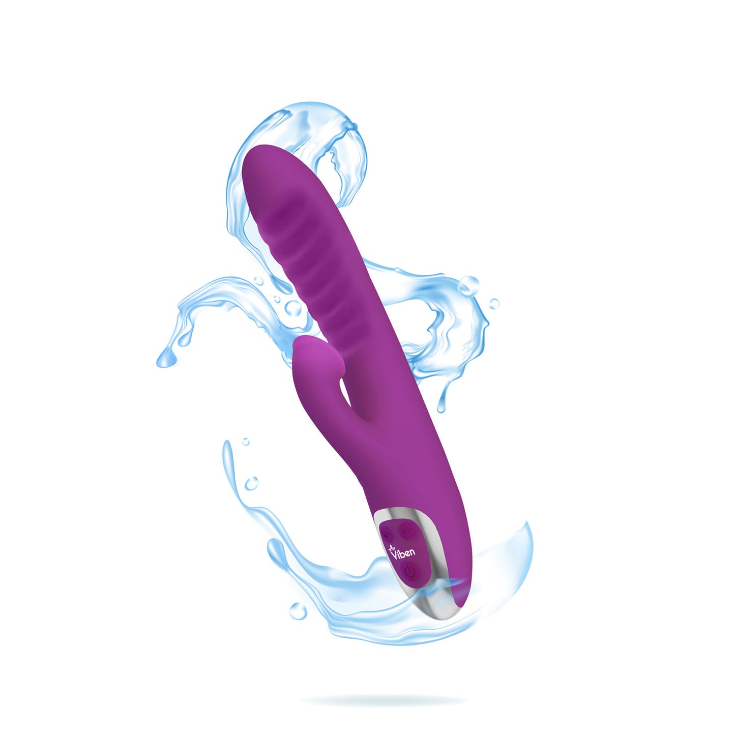 Frenzy Rabbit Vibe With Clitoral Suction
