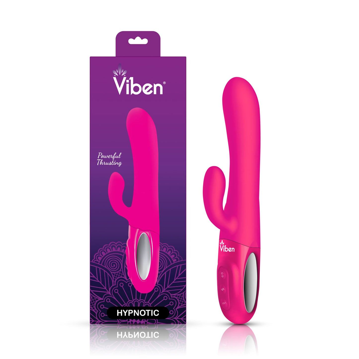 Hypnotic Thrusting Rabbit with Swinging Clitoral Stimulator
