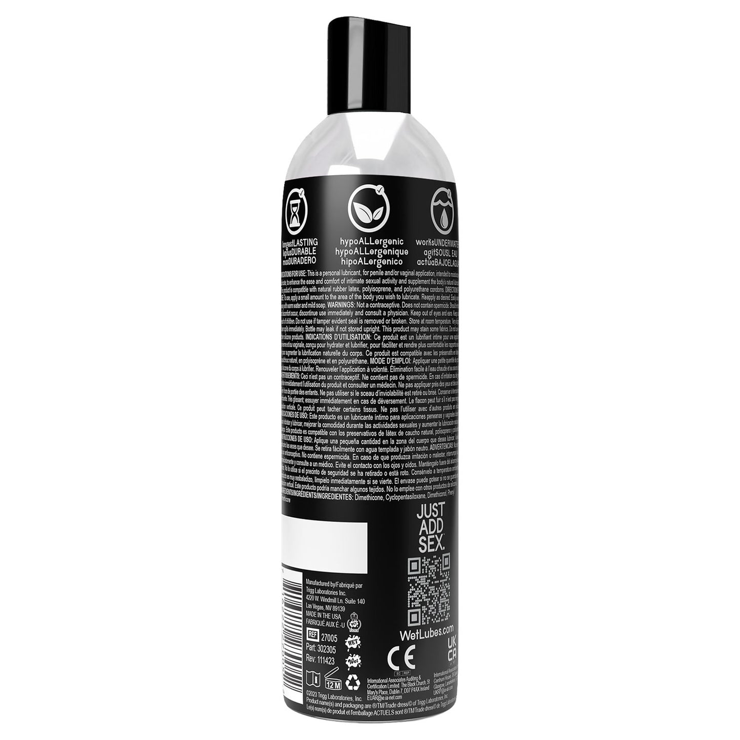 Wet Platinum - Luxury Silicone-based Lubricant