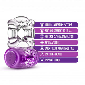Play With Me Pleaser Rechargeable C-Ring