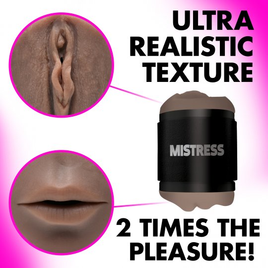 Double Shot Mouth And Pussy Stroker