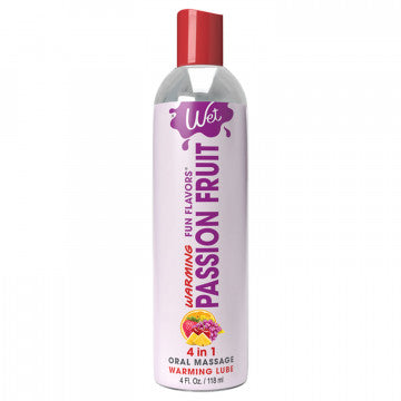 Wet Warming Fun Flavors 4 in 1 Water-based Lubricant