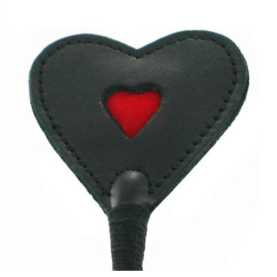 Strict Leather Heart Tip Crop