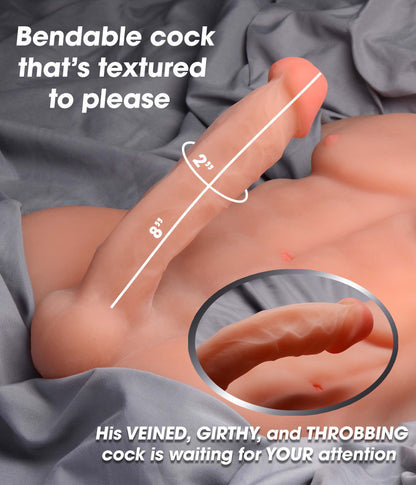 SexFlesh Chiseled Chad Male Love Doll