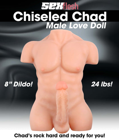SexFlesh Chiseled Chad Male Love Doll