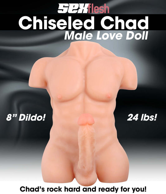 SexFlesh Chiseled Chad Male Love Doll