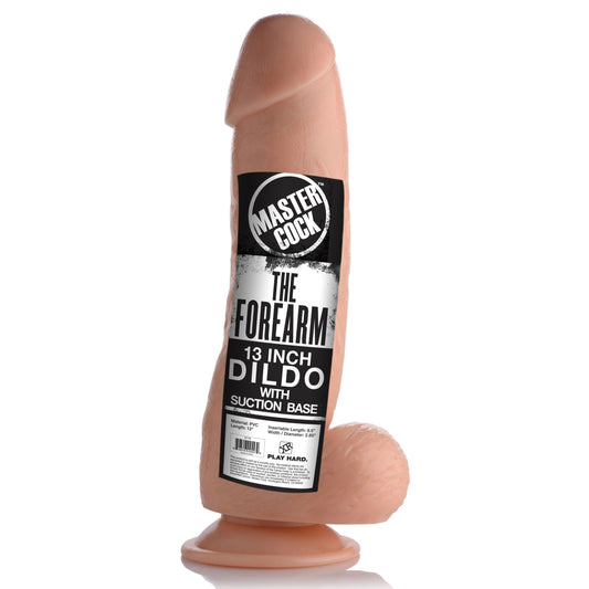 The Forearm 13 Inch Dildo With Suction Base