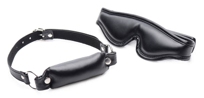 Padded Blindfold & Gag Set