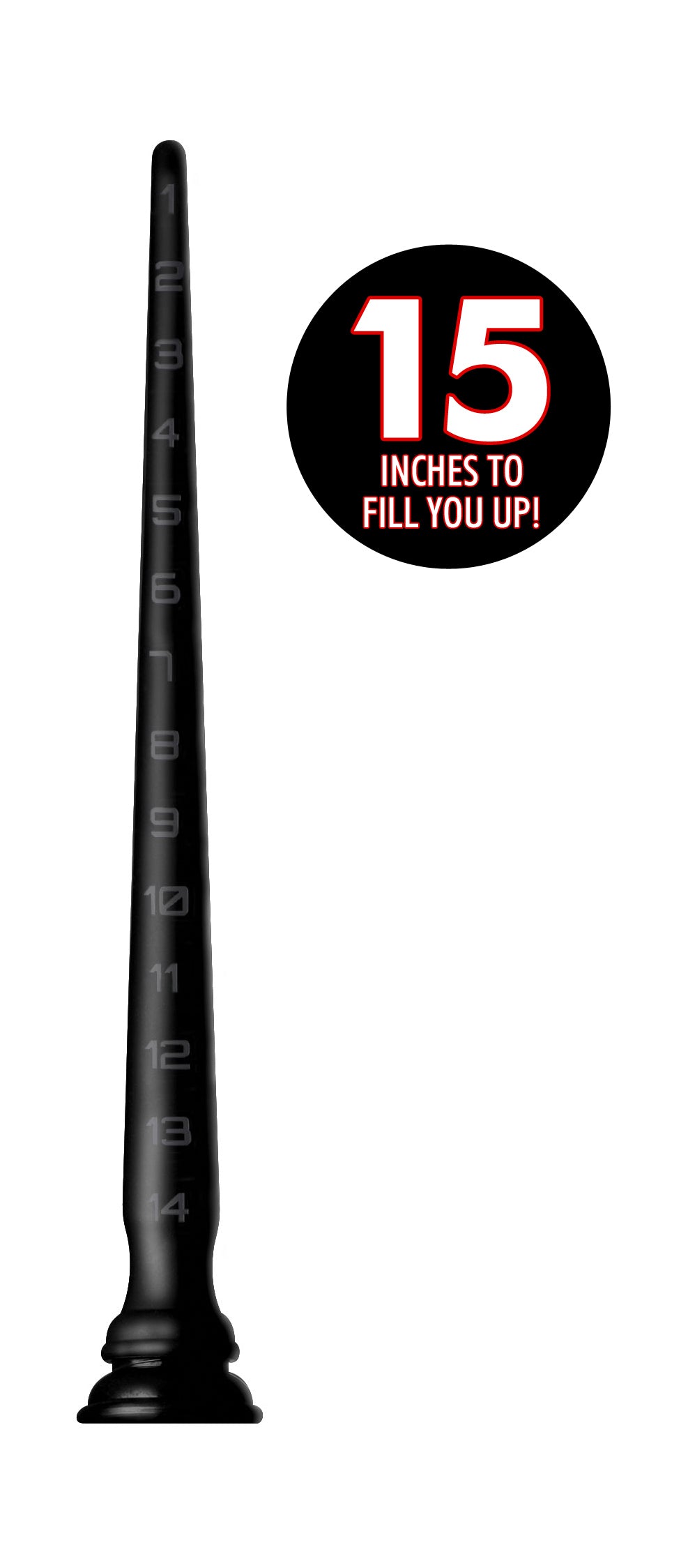 Silicone Tapered Anal Hose