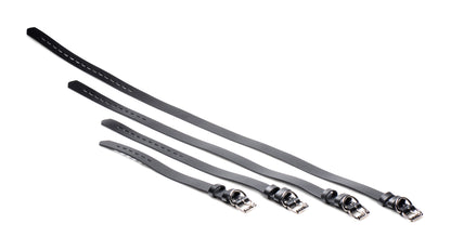 4Pk Leather Locking Bondage Straps