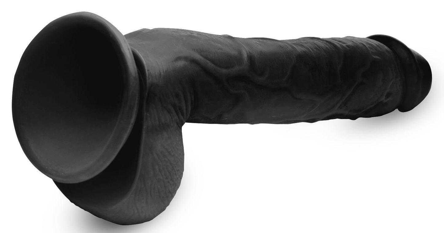 Long Logan 10 Inch Dildo With Balls