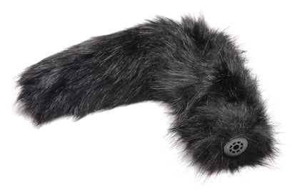 Anal Plug With Interchangeable Black Fox Tail