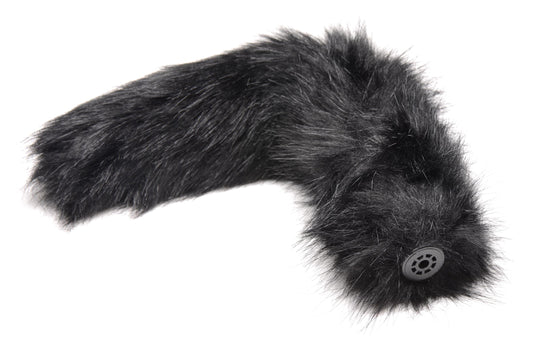 Anal Plug With Interchangeable Black Fox Tail