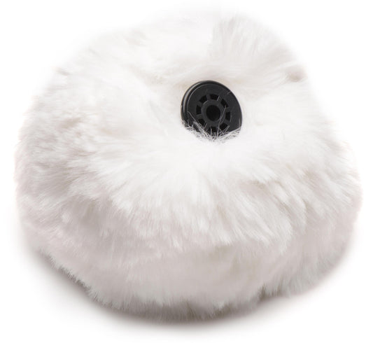 Anal Plug With Interchangeable White Bunny Tail