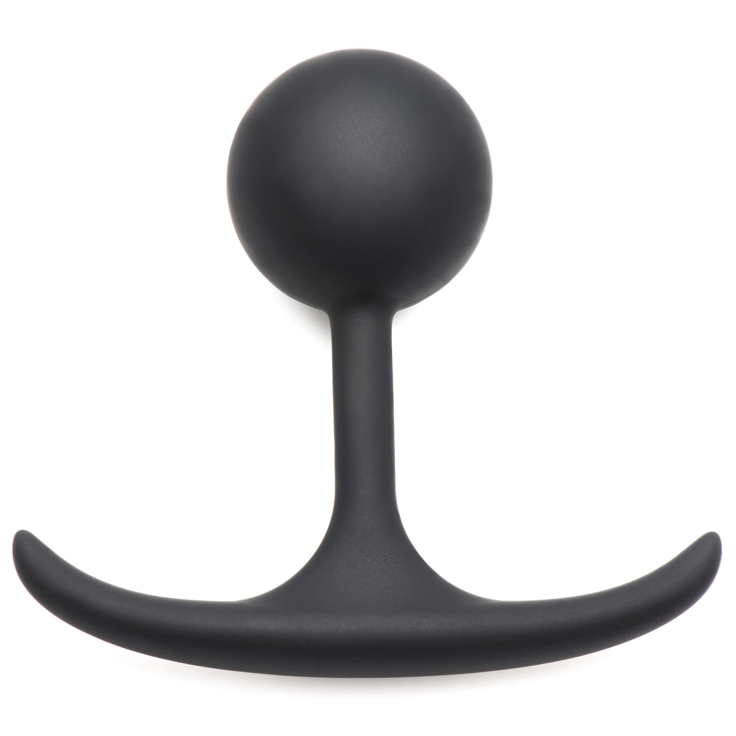 Premium Silicone Round Weighted Anal Plug