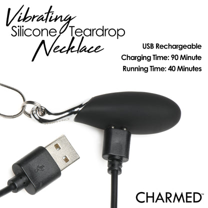 10x Vibrating Silicone Necklace