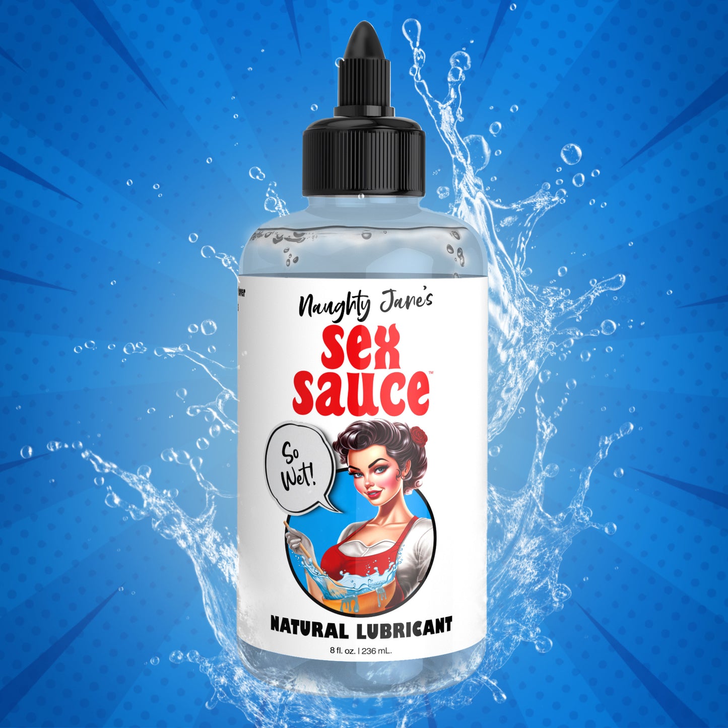 Naughty Jane's Sex Sauce Natural Water-based Lubricant