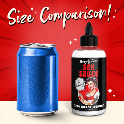 Naughty Jane's Sex Sauce Extra Creamy Water-based Lubricant