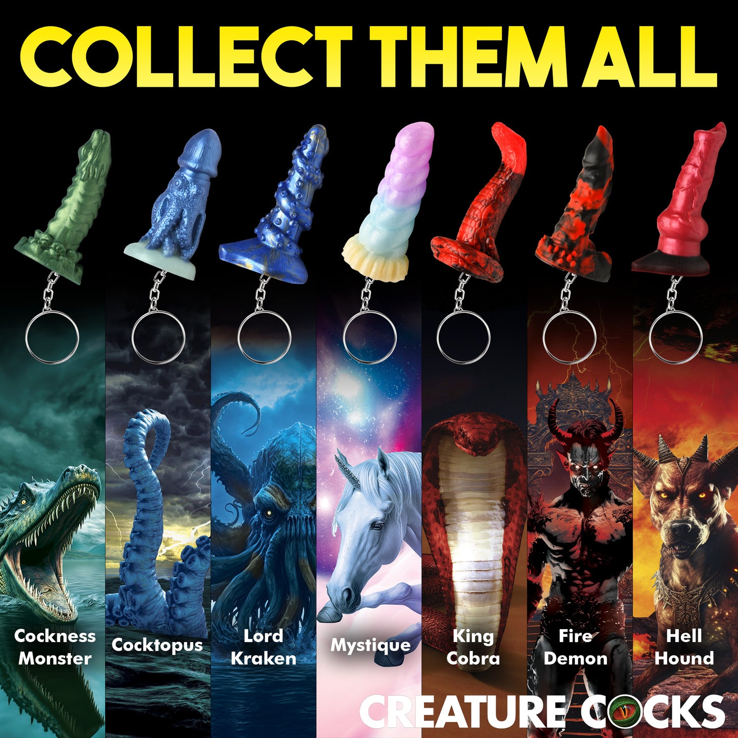 Mini Dildo Key Chain